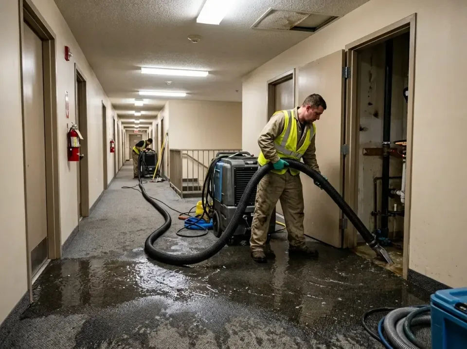 multi-unit-apartment-hallway-f-005 — frequently asked questions, Emergency Burst Pipe Water Extraction & Removal in Homer Gl…